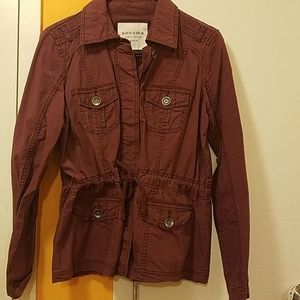 Sonoma burgundy jacket.
